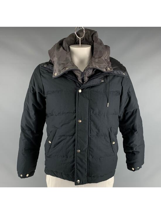 BEAMS Other - BEAMS Size XL Grey Taupe Mixed Fabrics Polyester Hooded Jacket